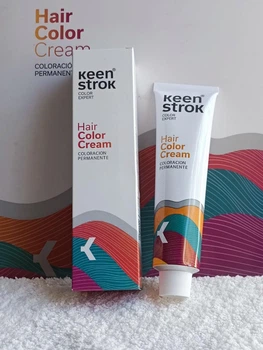 Hair Color Cream-крем фарба для волосся 8.00 INTENSE LIGHT BLONDE Keen Strok 100гр