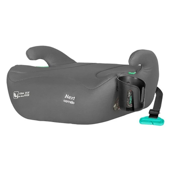 Детское автокресло - бустер Isofix i-Size 125-150 см CARRELLO Next CRL - 15811 Seashell Grey с подстаканником