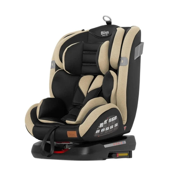Детское автокресло TILLY Bliss T-535 Latte Beige 0+1+2+3 ISOFIX с поворотом