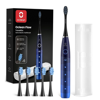 Электрическая зубная щетка Oclean Flow TravelGo Set (Blue) (0425)