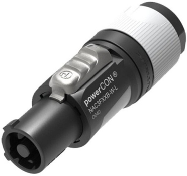Gniazdo Neutrik powerCON NAC3FXXB-W-L