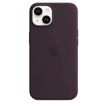 Чохол на iPhone 14 Silicone case OEM Magsafe elderberry