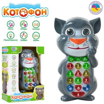 Интерактивная игрушка "Котофон" (укр) Limo Toys (144355)