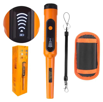 Пінпоінтер ручний Tanxunzhe Metal Detector TC-112 - Водонепроникний ручний металошукач, цілевказівник (Помаранчевий)