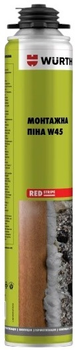 Пена монтажная Wurth Red Stripe W45 750 мл (16892142145)