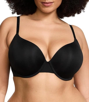 Бюстгальтер PINK Victoria's Secret Super Push-Up Bra 75C Чорний
