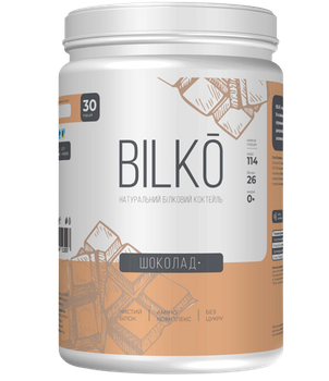 Протеїновий коктейль Bilko Шоколад 0,9 кг