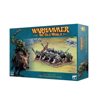 Ігровий набір Warhammer THE OLD WORLD - ORC & GOBLIN TRIBES: ORC BOAR BOYZ MOB