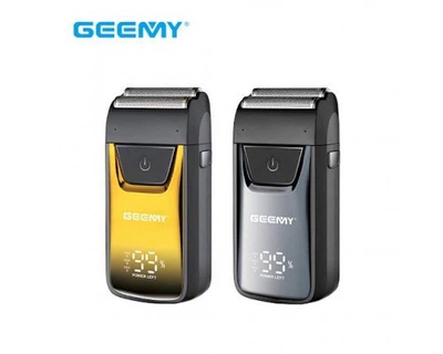 Электробритва мужская аккумуляторная Geemy GM-9012 с дисплеем