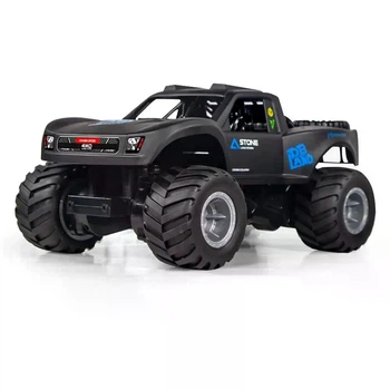 Радіокерована машинка-амфібія JJRC Q156 (1:16) для суші та води Чорний з синім