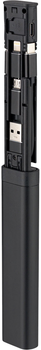 Zestaw adapterów podróżnych Qualo 9-in-1 USB 65W (5907457773738)