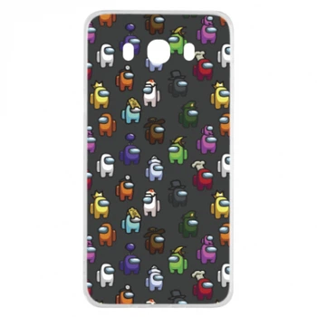 Чохол TOTO для Samsung J7 2016 Among Us Pattern Прозорий