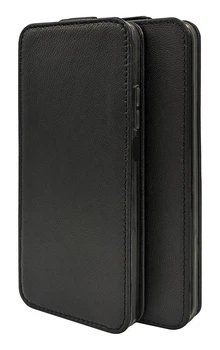 Чехол из натуральной кожи Logarm Genuine Leather Flip для Xiaomi Redmi 8 / 8A / 8A Dual Черный