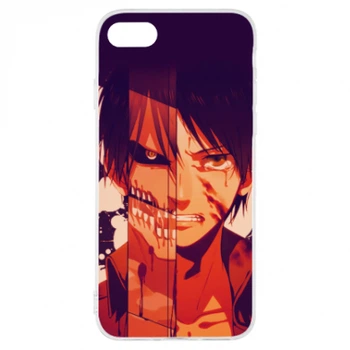 Чохол для iPhone 7 Attack on Titan heroes Прозорий