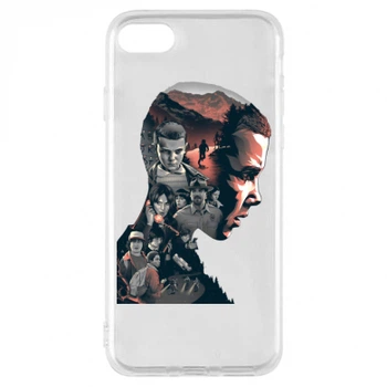 Чохол для iPhone 7 Stranger things art Прозорий