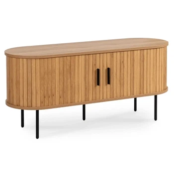 Тумба под телевизор MEBEL ELITE TRISH 120 см Дуб ME.TRISH/D/RTV120