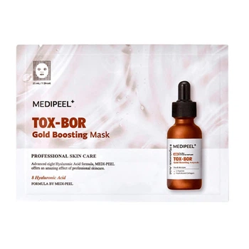 Питательная маска для повышения упругости кожи MEDIPEEL Tox-bor Gold Boosting Mask, 25ml