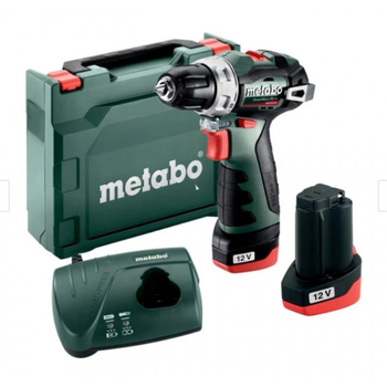 АКБуляторний шурупокрут Metabo PowerMaxx BS BL, 12 V / 2.0 Ah