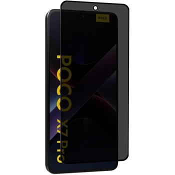 Защитное стекло на Xiaomi Poco X7 Pro / для Ксяоми, сяоми, ксиоми поко х7 про антишпион
