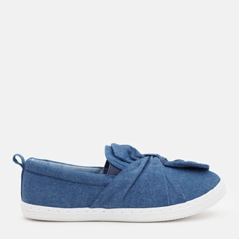 Детские слипоны для девочки Cool Club SNO3S22-CG290 32 Denim (5903977303592)