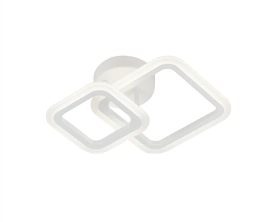 Светодиодная потолочная люстра INTEREES IS 5106-1+1 (белый)