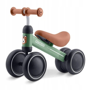 Беговел детский трехколесный Ricokids зеленый