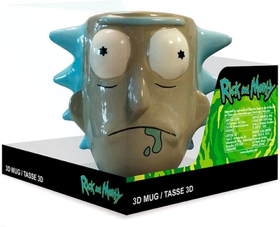 Kubek 3D ABYstyle Rick and Morty Rick Sanchez 500 ml (ABYMUGA427)