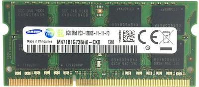 Оперативная Память на Ноутбук DDR3L 8GB 12800S 1600Мгц 1.35v Б\В - Б/У