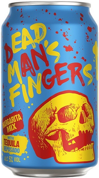 Напиток слабоалкогольный Dead Man's Fingers (DMF) Tequila Reposado Margarita 0.33 л 5% (5011166069430)
