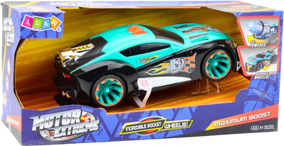 Іграшка LEAN Toys Гоночний автомобіль з функцією турбо-руху на задніх колесах світлом і звуками 22840 (5905991051893)