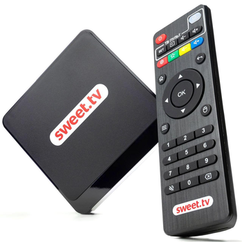 SWEET.TV BOX 2 Android Медиаплеер Ultra HD + 3 месяца тарифа L