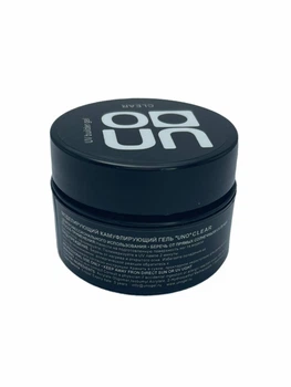 Камуфлирующий моделирующий гель Clear Builder UV Gel (15 мл) для наращивания и укрепления ногтей