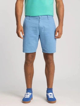 Шорты хлопковые короткие мужские U.S. Polo Assn 11A756-RA00A(Light Blue) 33 Голубые (786660315080)