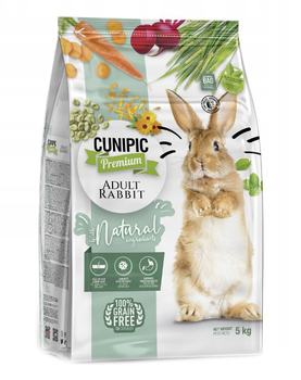Karma dla gryzoni Cunipic Premium Adult Rabbit 5 kg (8437021991536)