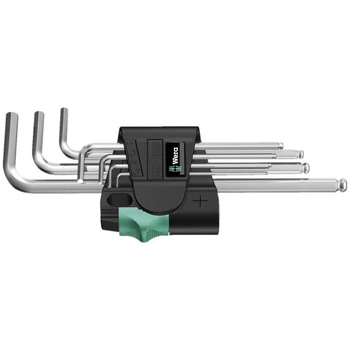 Набір ключів шестигранних Wera 950 PKL/7B SM Magnet подовжених 1.5-6мм 7шт. (05022101001)