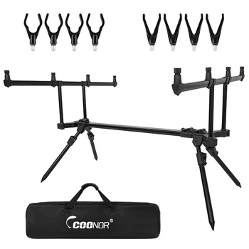 Род-под COONOR Carp Rod Pod на 4 удилища с телескопическими ножками