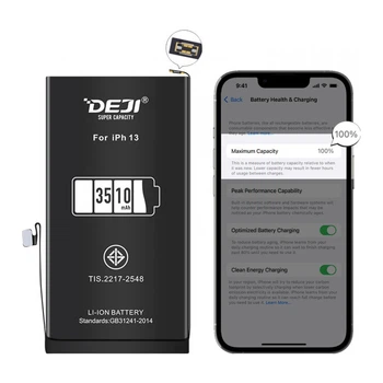 Смарт-батарея (4750 mAh) для iPhone 13 Pro Max (DEJI) | Отражает емкость | Распознается iOS как