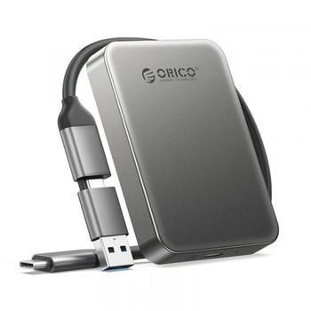 Зовнішній SSD ORICO K5PLUS магнітний корпус підходить для iPhone 15/16 Pro/Pro Max 4K 120 fps ProRes, SSD ємністю 256Гб Up to 460MB/s
