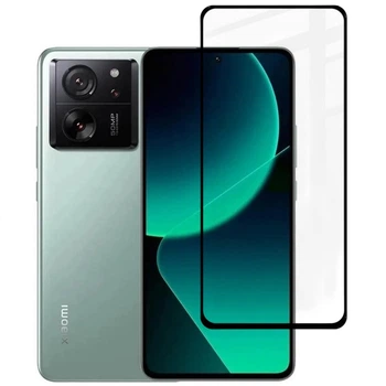 Защитное стекло Fiji Premium для Xiaomi 13T / 13T Pro полная проклейка Anti-Static черный