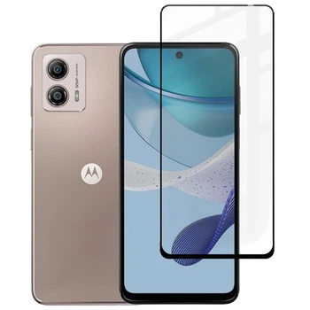 Захисне скло Fiji Premium для Motorola G53 повне проклеювання Anti-Static чорний