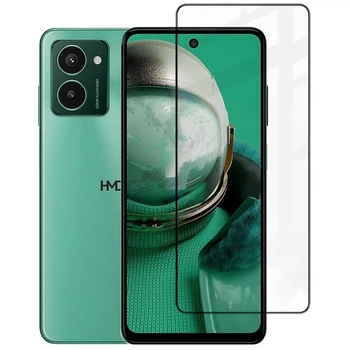 Защитное стекло Fiji Premium для HMD Pulse Pro полная проклейка Anti-Static черный
