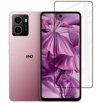 Защитное стекло Fiji Premium для HMD Pulse полная проклейка Anti-Static черный