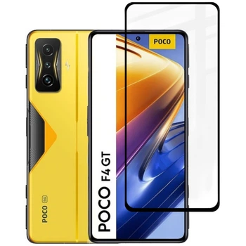 Защитное стекло Fiji Premium для Xiaomi Poco F4 GT полная проклейка Anti-Static черный