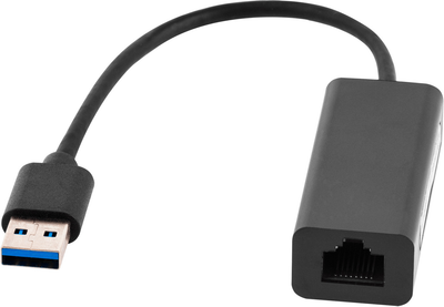 Adapter Cabletech USB 3.0 - RJ45 LAN Black (5901890035613)
