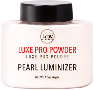 Пудра для обличчя J.Cat Beauty Luxe Pro сипка LPP102 Pearl Luminizer 42 г (648260416997)
