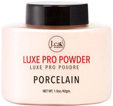 Пудра для обличчя J.Cat Beauty Luxe Pro сипка LPP103 Porcelain 42 г (648260417000)