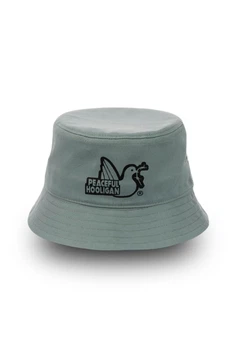 Молодежная панама Peaceful Hooligan 56-58 см. Серый