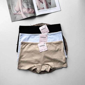 Жіночі боксери - шорти Hana 81008 бавовняні, Три кольори XL/XXL