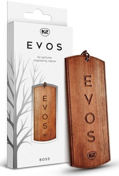 Zapach do auta K2 Evos BOSS zawieszka drewno (V034) (5906534020017)