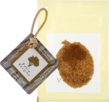 Спонж для очищения лица с оливковыми косточками - Martini Spa Face Scrub Pad Extravergine (1359007-27069497)